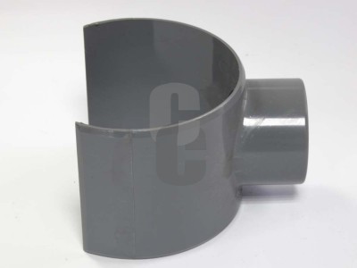 Скоба водоземна ПВЦ ф110-ф50 - за лепене